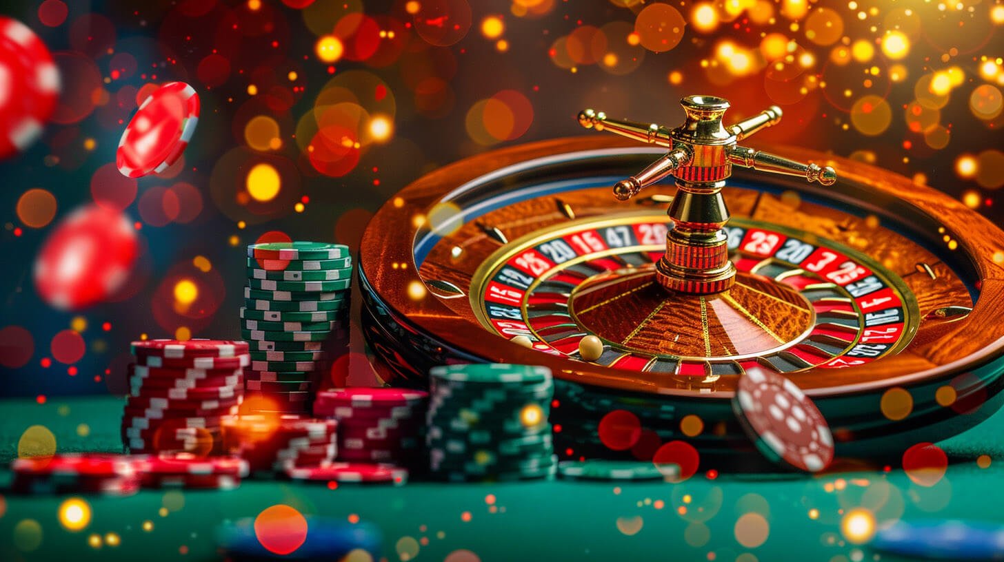 Casino-style entertainment and sports hub visual for 5777 bd users